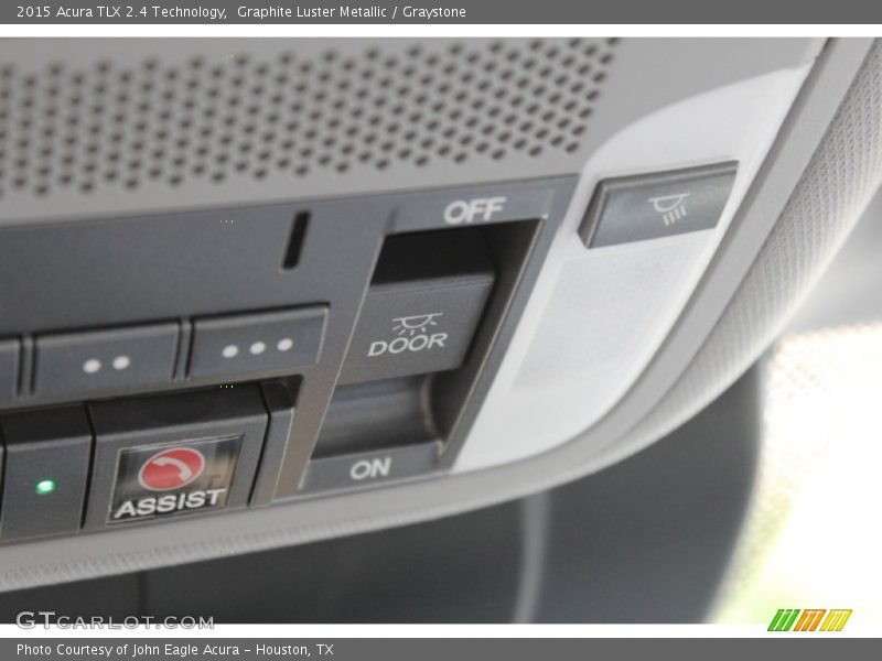 Graphite Luster Metallic / Graystone 2015 Acura TLX 2.4 Technology