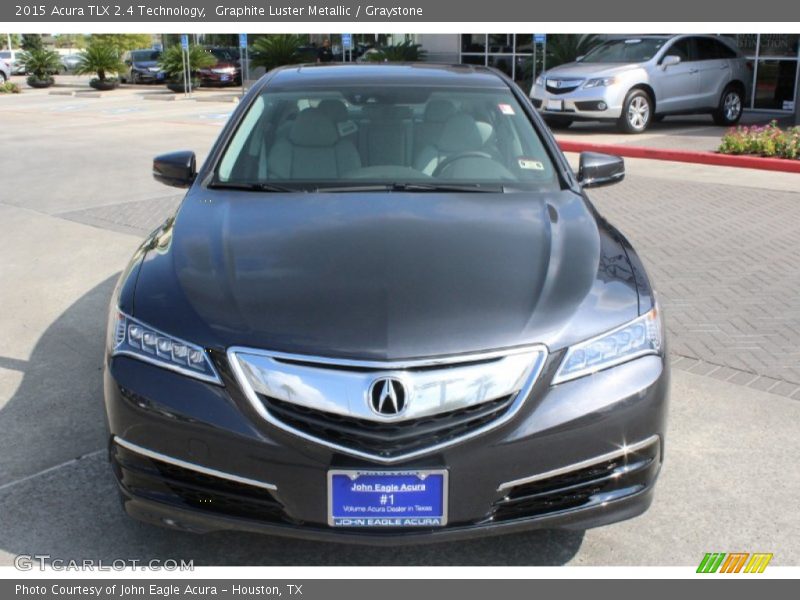 Graphite Luster Metallic / Graystone 2015 Acura TLX 2.4 Technology