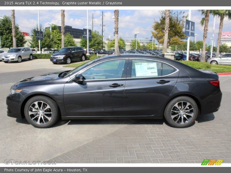 Graphite Luster Metallic / Graystone 2015 Acura TLX 2.4 Technology