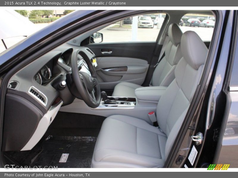 Graphite Luster Metallic / Graystone 2015 Acura TLX 2.4 Technology