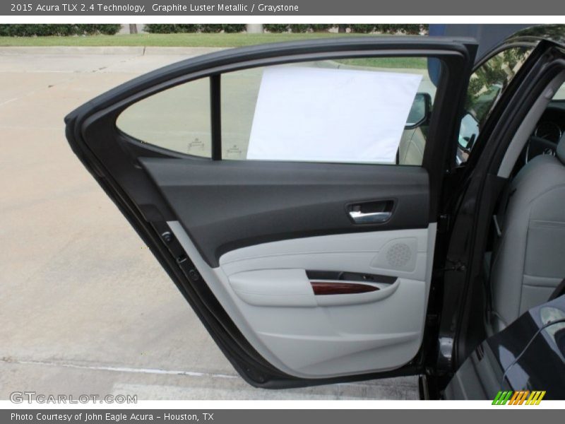 Graphite Luster Metallic / Graystone 2015 Acura TLX 2.4 Technology
