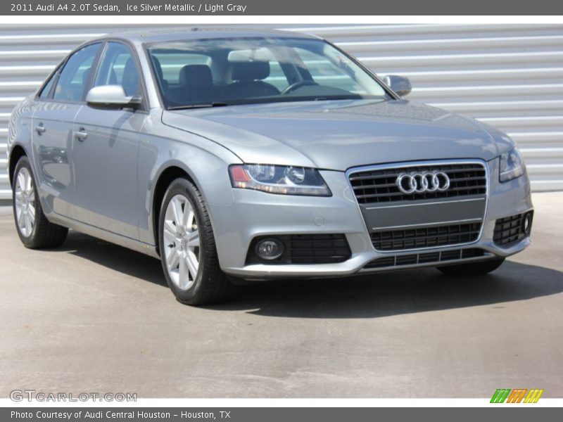 Ice Silver Metallic / Light Gray 2011 Audi A4 2.0T Sedan
