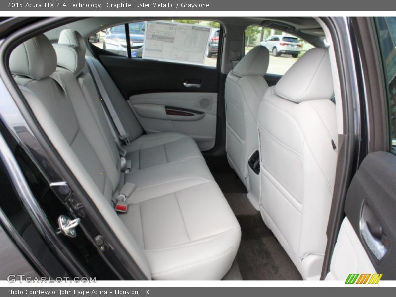 Graphite Luster Metallic / Graystone 2015 Acura TLX 2.4 Technology