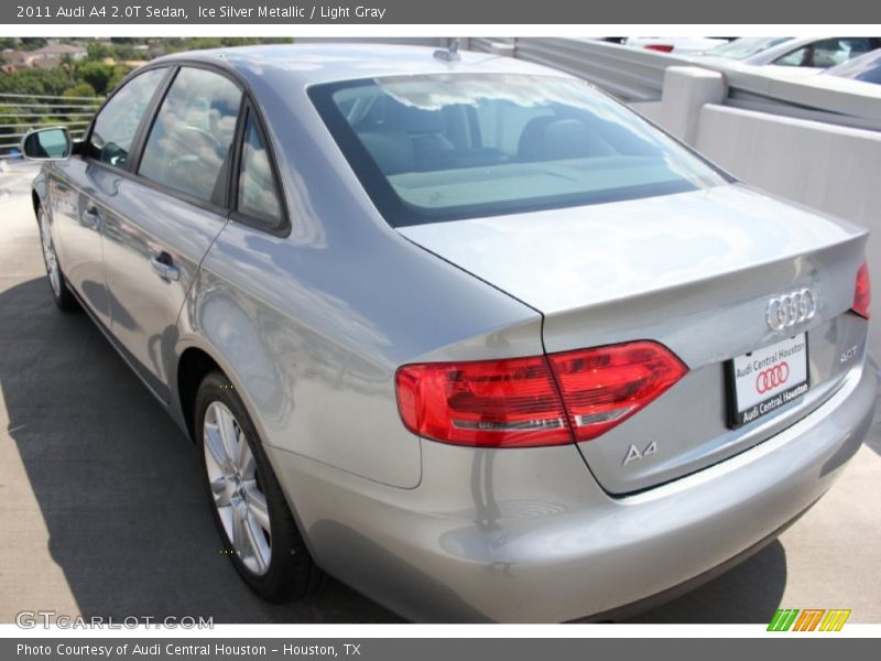 Ice Silver Metallic / Light Gray 2011 Audi A4 2.0T Sedan