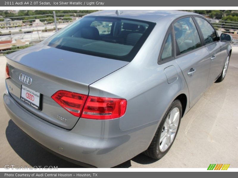Ice Silver Metallic / Light Gray 2011 Audi A4 2.0T Sedan
