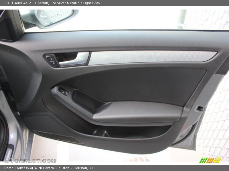 Ice Silver Metallic / Light Gray 2011 Audi A4 2.0T Sedan