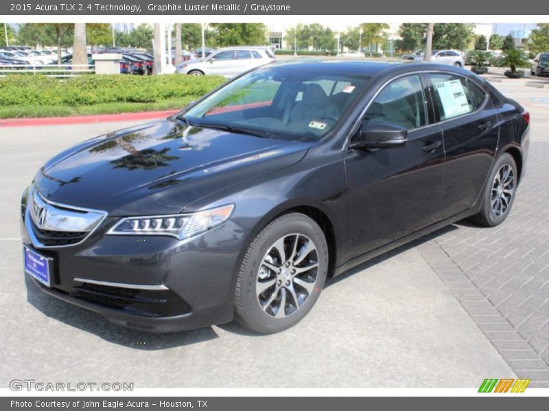 Graphite Luster Metallic / Graystone 2015 Acura TLX 2.4 Technology