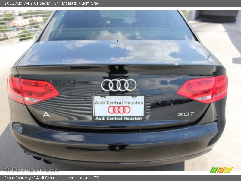 Brilliant Black / Light Gray 2011 Audi A4 2.0T Sedan