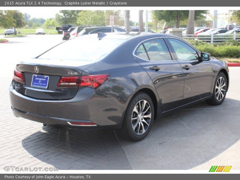Graphite Luster Metallic / Graystone 2015 Acura TLX 2.4 Technology
