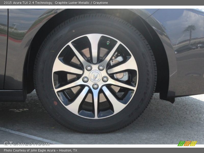 Graphite Luster Metallic / Graystone 2015 Acura TLX 2.4 Technology
