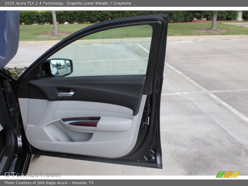 Graphite Luster Metallic / Graystone 2015 Acura TLX 2.4 Technology
