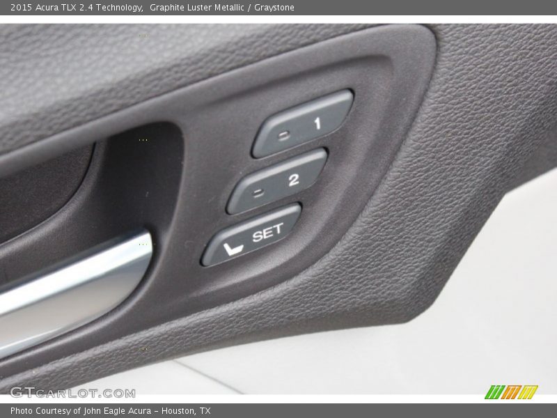 Graphite Luster Metallic / Graystone 2015 Acura TLX 2.4 Technology