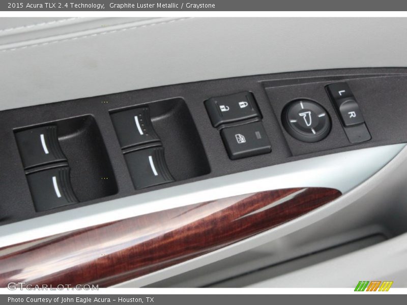 Graphite Luster Metallic / Graystone 2015 Acura TLX 2.4 Technology