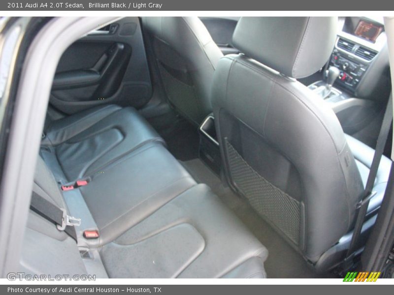 Brilliant Black / Light Gray 2011 Audi A4 2.0T Sedan