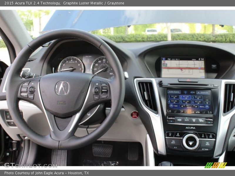 Graphite Luster Metallic / Graystone 2015 Acura TLX 2.4 Technology
