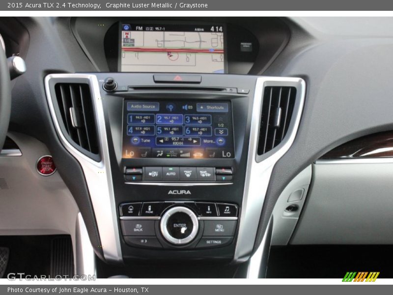 Graphite Luster Metallic / Graystone 2015 Acura TLX 2.4 Technology