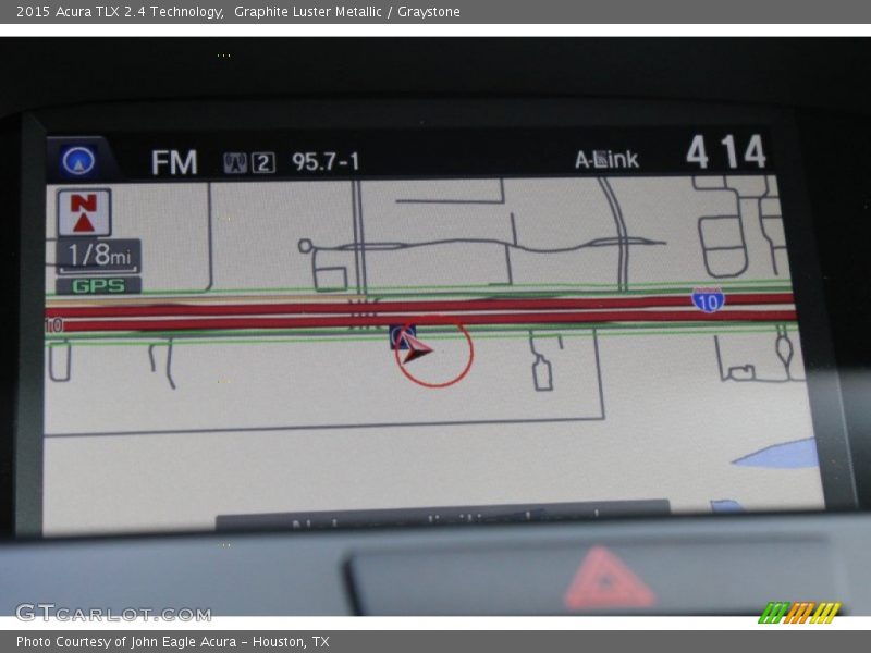 Graphite Luster Metallic / Graystone 2015 Acura TLX 2.4 Technology