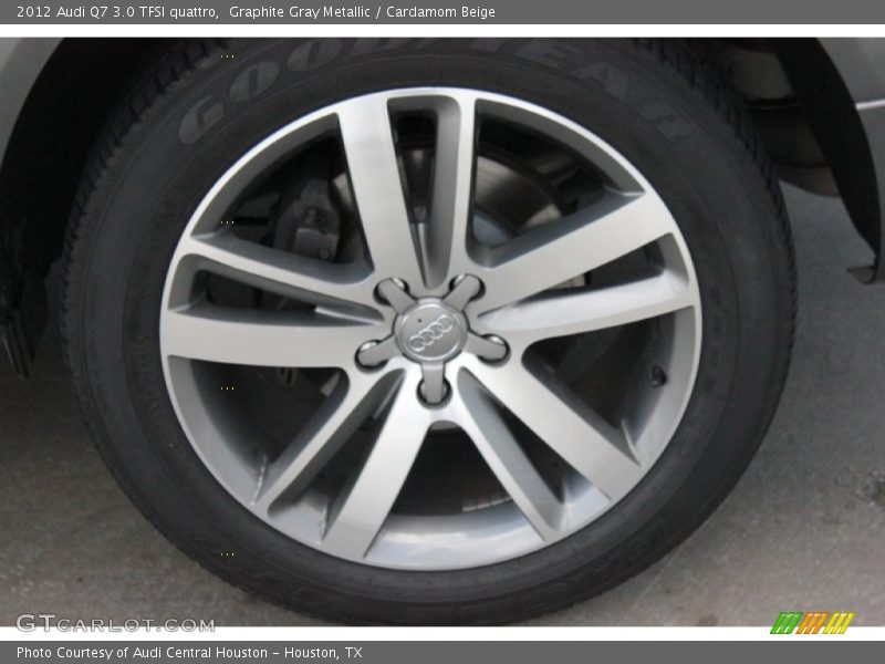 Graphite Gray Metallic / Cardamom Beige 2012 Audi Q7 3.0 TFSI quattro