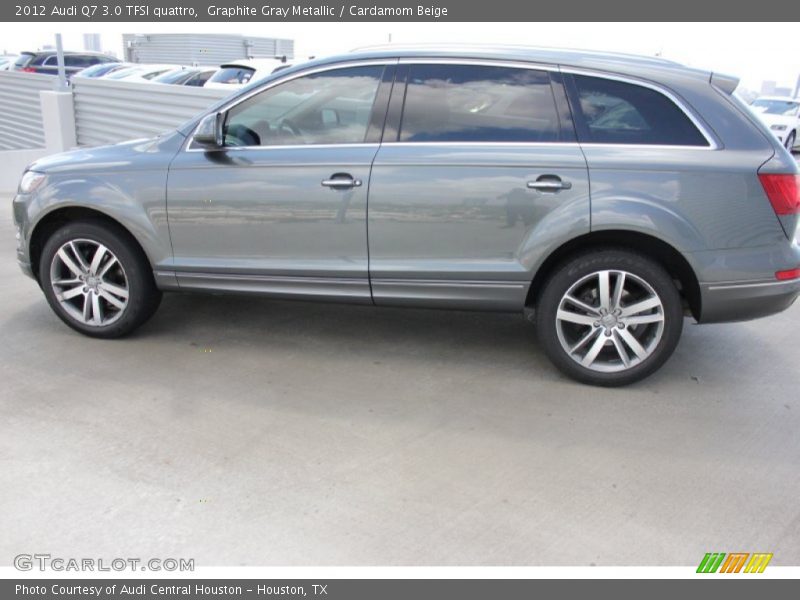 Graphite Gray Metallic / Cardamom Beige 2012 Audi Q7 3.0 TFSI quattro