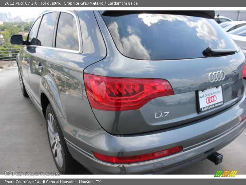 Graphite Gray Metallic / Cardamom Beige 2012 Audi Q7 3.0 TFSI quattro