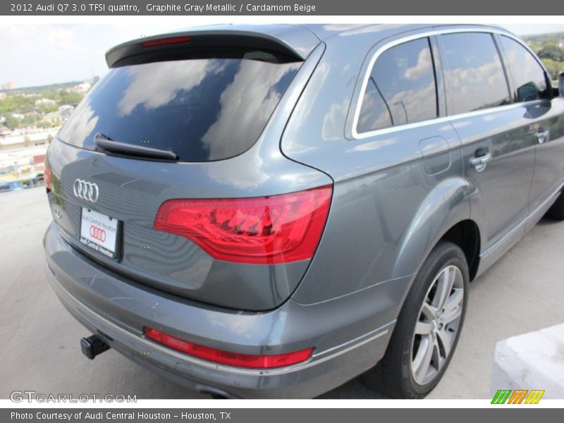 Graphite Gray Metallic / Cardamom Beige 2012 Audi Q7 3.0 TFSI quattro