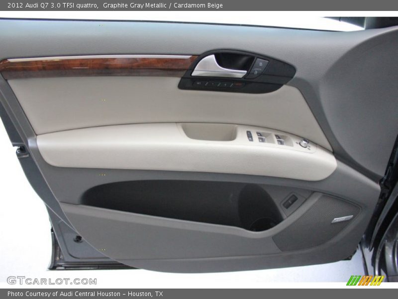Graphite Gray Metallic / Cardamom Beige 2012 Audi Q7 3.0 TFSI quattro
