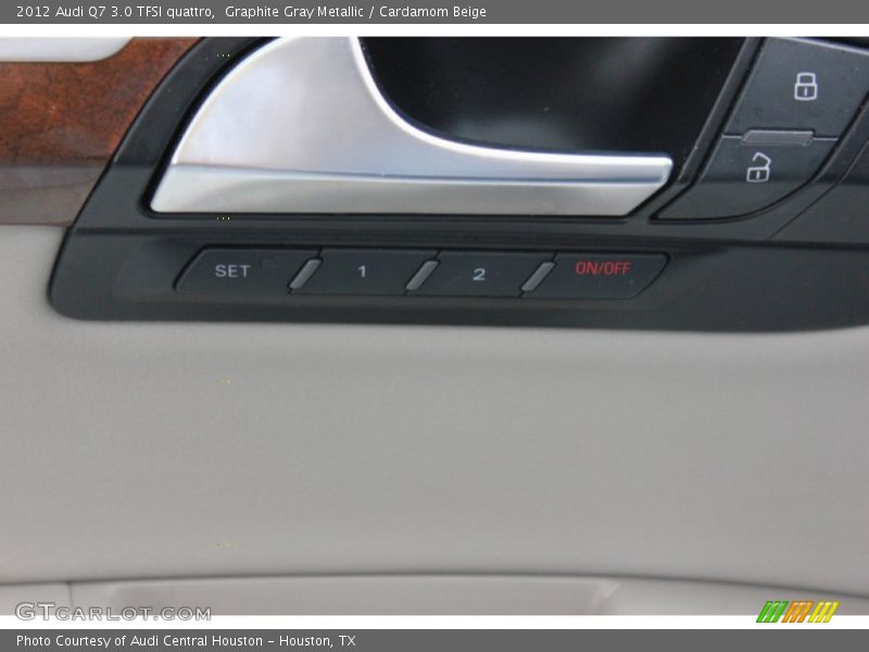 Graphite Gray Metallic / Cardamom Beige 2012 Audi Q7 3.0 TFSI quattro