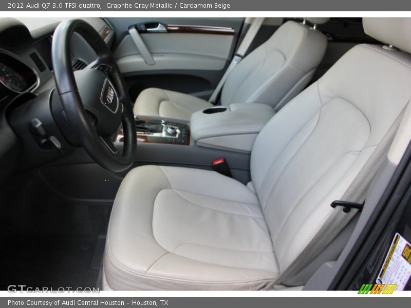 Graphite Gray Metallic / Cardamom Beige 2012 Audi Q7 3.0 TFSI quattro
