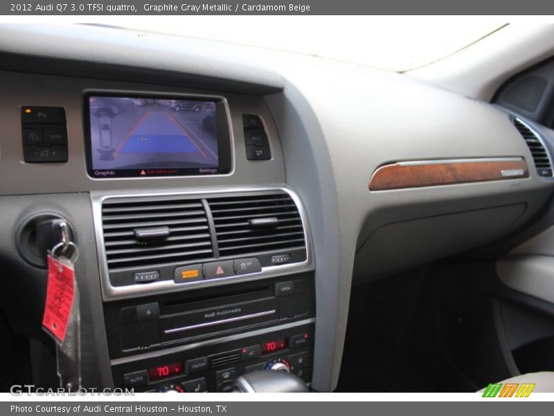 Graphite Gray Metallic / Cardamom Beige 2012 Audi Q7 3.0 TFSI quattro