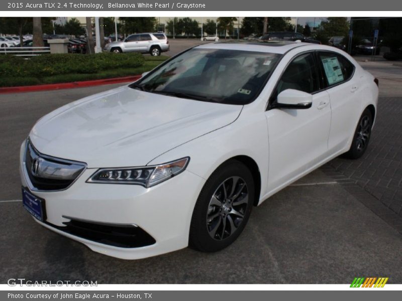 Bellanova White Pearl / Graystone 2015 Acura TLX 2.4 Technology