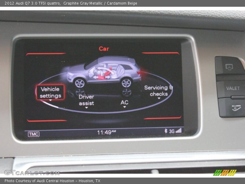 Graphite Gray Metallic / Cardamom Beige 2012 Audi Q7 3.0 TFSI quattro