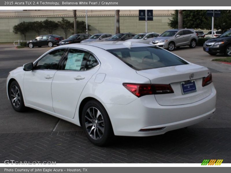 Bellanova White Pearl / Graystone 2015 Acura TLX 2.4 Technology