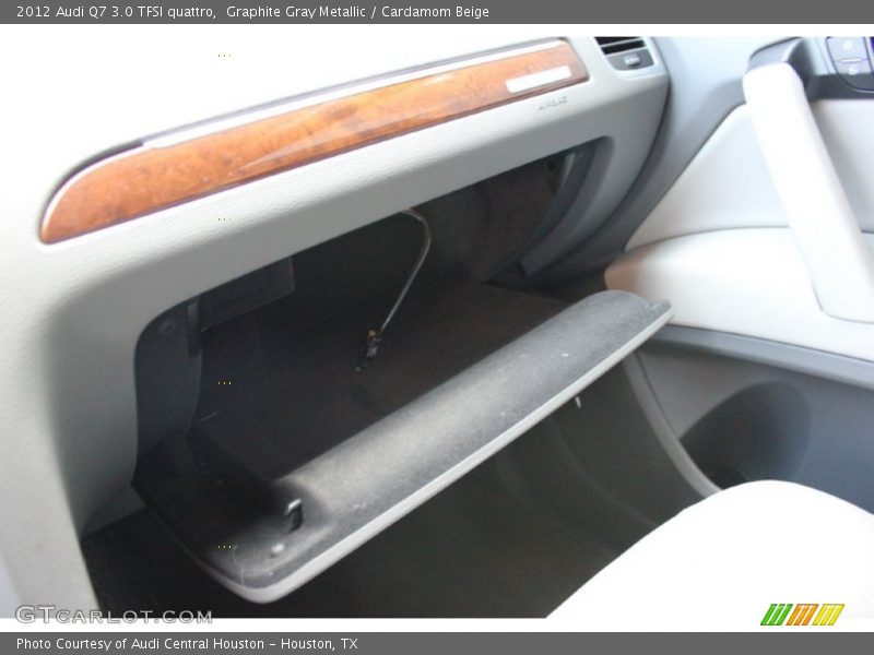 Graphite Gray Metallic / Cardamom Beige 2012 Audi Q7 3.0 TFSI quattro