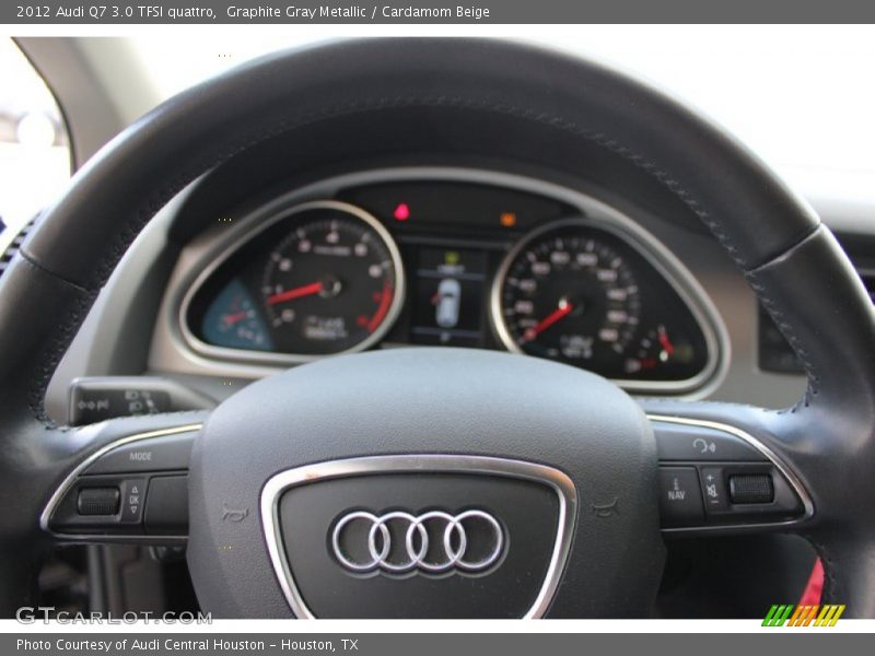 Graphite Gray Metallic / Cardamom Beige 2012 Audi Q7 3.0 TFSI quattro