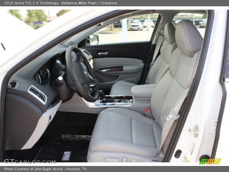 Bellanova White Pearl / Graystone 2015 Acura TLX 2.4 Technology