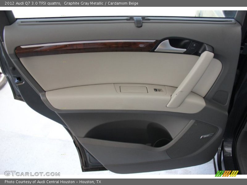 Graphite Gray Metallic / Cardamom Beige 2012 Audi Q7 3.0 TFSI quattro