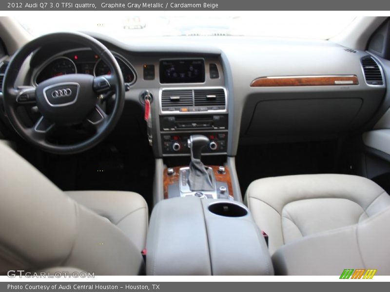 Graphite Gray Metallic / Cardamom Beige 2012 Audi Q7 3.0 TFSI quattro
