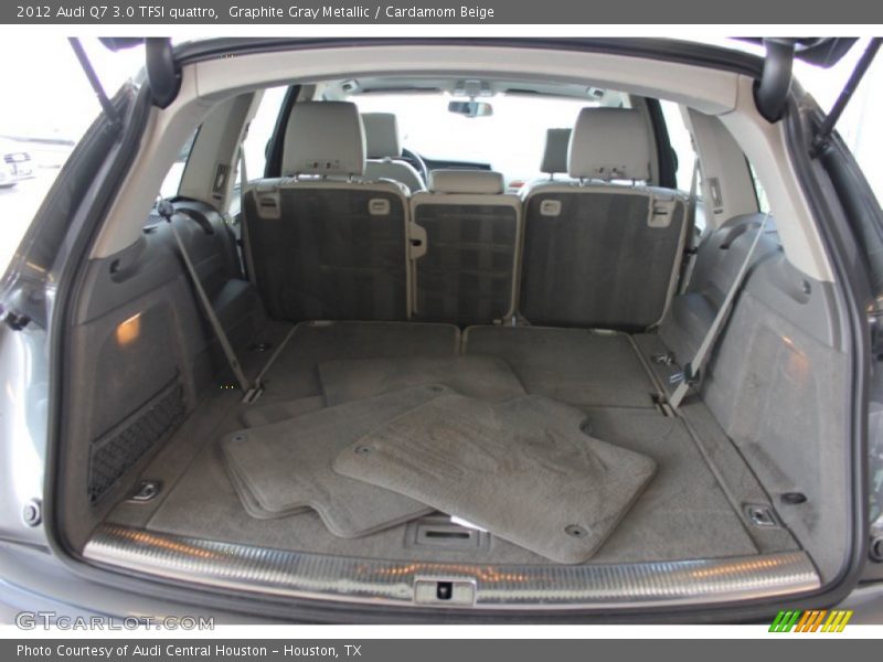 Graphite Gray Metallic / Cardamom Beige 2012 Audi Q7 3.0 TFSI quattro
