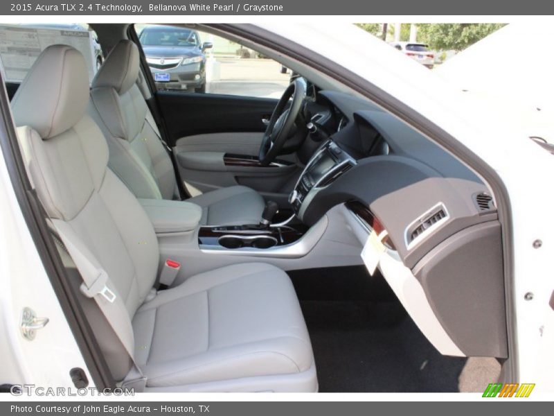 Bellanova White Pearl / Graystone 2015 Acura TLX 2.4 Technology