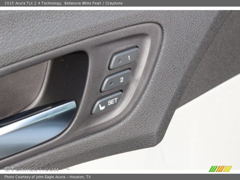 Bellanova White Pearl / Graystone 2015 Acura TLX 2.4 Technology