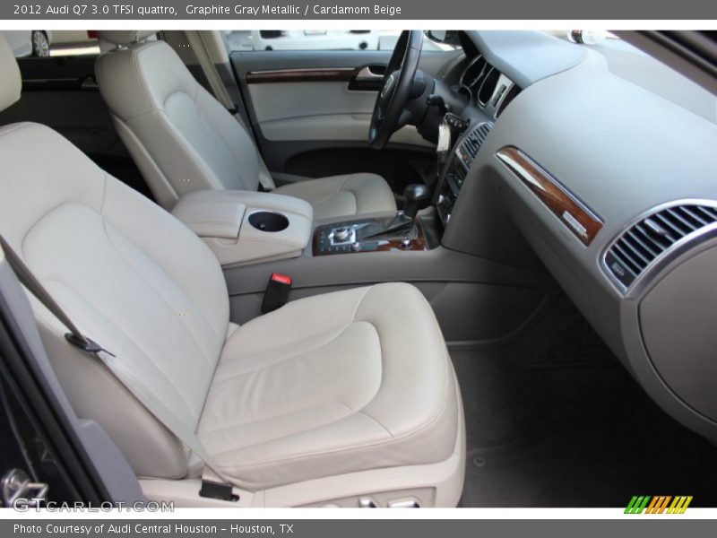 Graphite Gray Metallic / Cardamom Beige 2012 Audi Q7 3.0 TFSI quattro