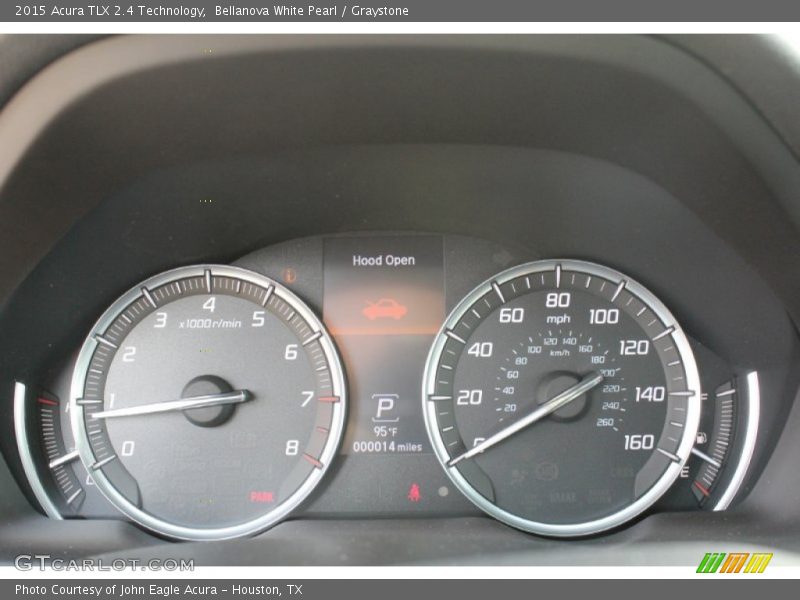 Bellanova White Pearl / Graystone 2015 Acura TLX 2.4 Technology