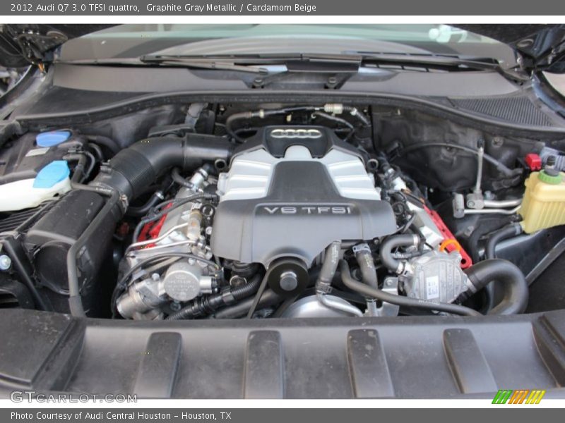 Graphite Gray Metallic / Cardamom Beige 2012 Audi Q7 3.0 TFSI quattro