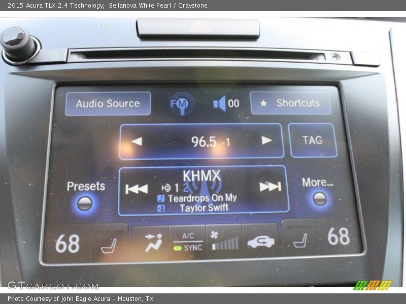 Bellanova White Pearl / Graystone 2015 Acura TLX 2.4 Technology