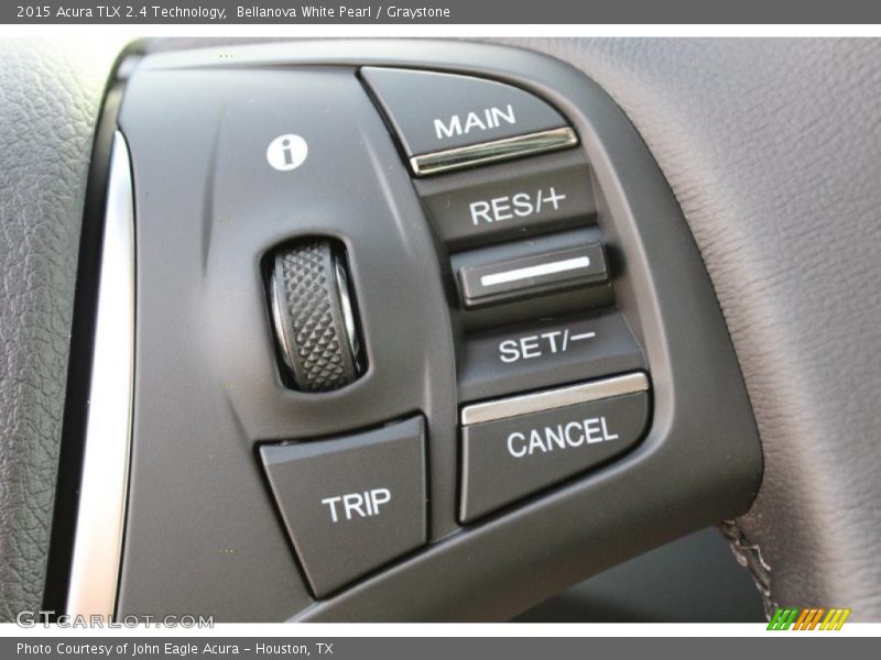 Bellanova White Pearl / Graystone 2015 Acura TLX 2.4 Technology