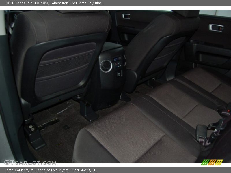 Alabaster Silver Metallic / Black 2011 Honda Pilot EX 4WD