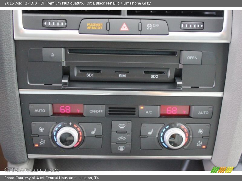 Controls of 2015 Q7 3.0 TDI Premium Plus quattro