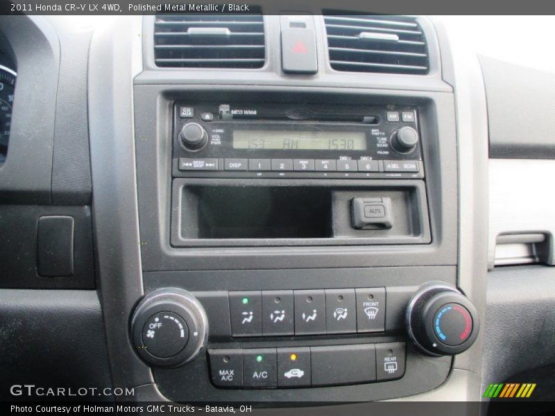 Polished Metal Metallic / Black 2011 Honda CR-V LX 4WD
