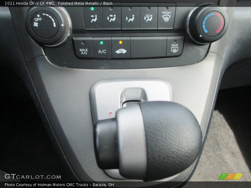 Polished Metal Metallic / Black 2011 Honda CR-V LX 4WD