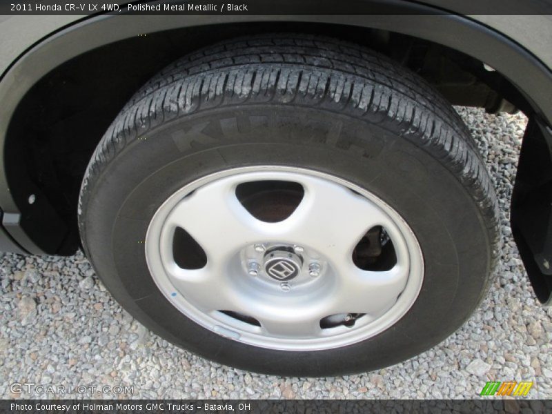 Polished Metal Metallic / Black 2011 Honda CR-V LX 4WD